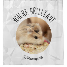 HammyVille - Niedlich Hamster Fresh & Squeeky Clea Duschvorhang