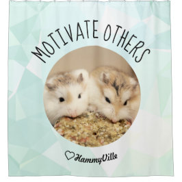 HammyVille - Niedlich Hamster Fresh & Squeeky Clea Duschvorhang