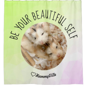 HammyVille - Niedlich Hamster Fresh & Squeeky Clea Duschvorhang