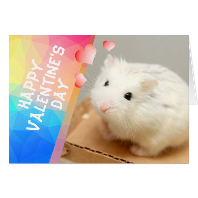 HammyVille - Niedlich Robo Hamster Valentine (Vorderseite (Horizontal))