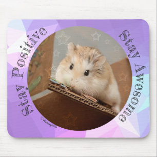 HammyVille - Niedlicher Hamster Bleibe Phantastisc Mousepad