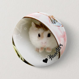 Hammyville - Niedlicher Hamster Button