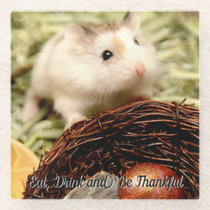 Hammyville - Niedlicher Hamster Glasuntersetzer
