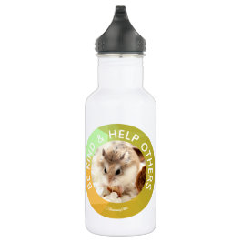 Hammyville - Niedlicher Hamster - Individuell auf  Edelstahlflasche
