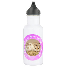 Hammyville - Niedlicher Hamster - Individuell auf  Trinkflasche