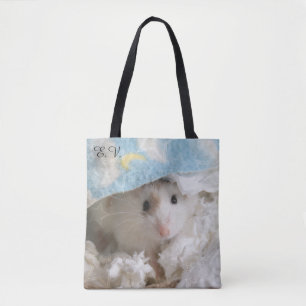 Hammyville - Niedlicher Hamster mit Initialen Tasche