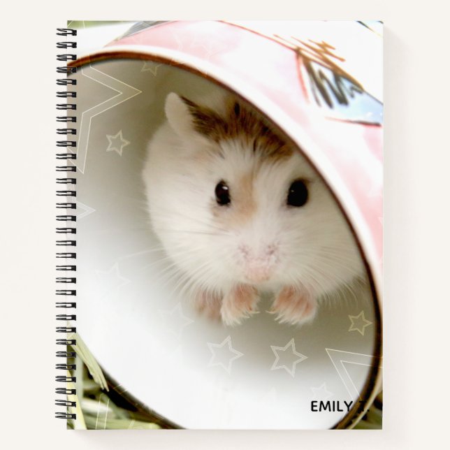 Hammyville - Niedlicher Hamster Notizbuch (Vorderseite)