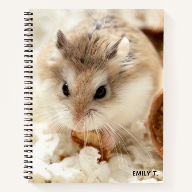 Hammyville - Niedlicher Hamster Notizbuch (Vorderseite)