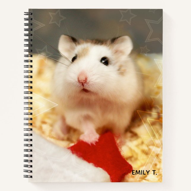 Hammyville - Niedlicher Hamster Notizbuch (Vorderseite)