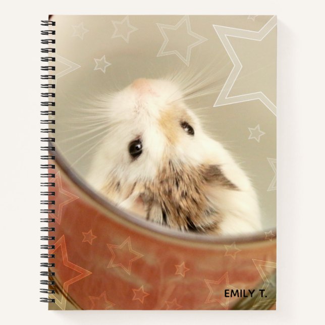 Hammyville - Niedlicher Hamster Notizbuch (Vorderseite)