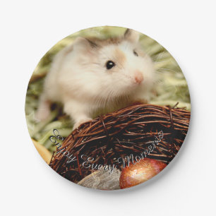 Hammyville - Niedlicher Hamster Pappteller