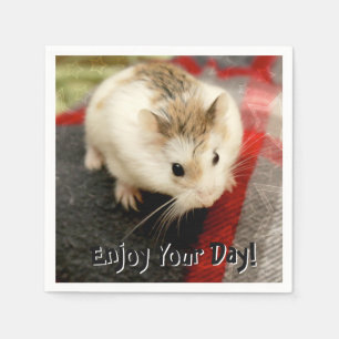 Hammyville - Niedlicher Hamster Serviette
