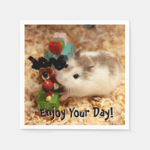 Hammyville - Niedlicher Hamster Serviette