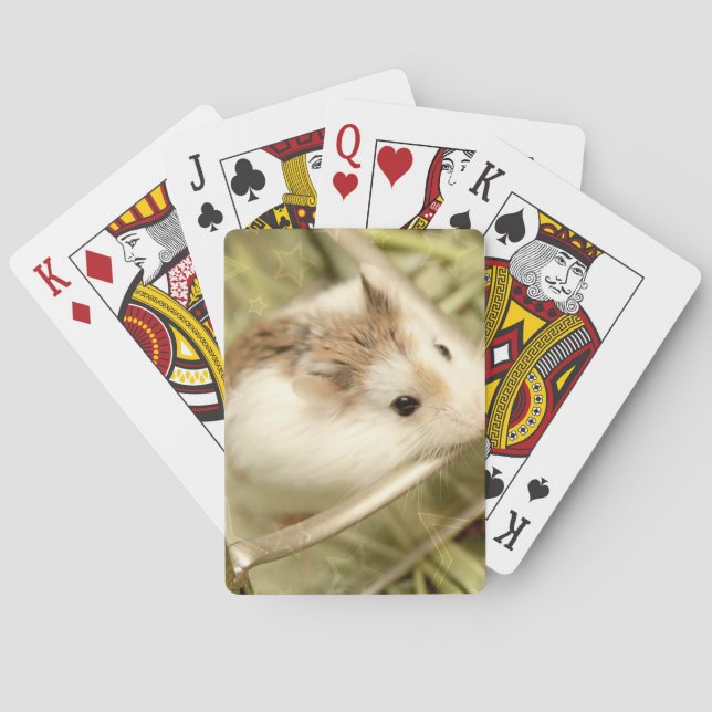 Hammyville - Niedlicher Hamster Spielkarten (Rückseite)