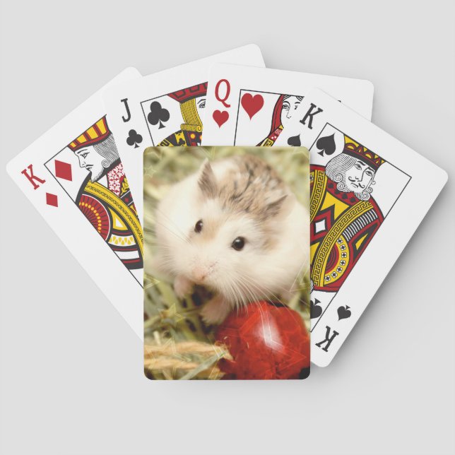 Hammyville - Niedlicher Hamster Spielkarten (Rückseite)