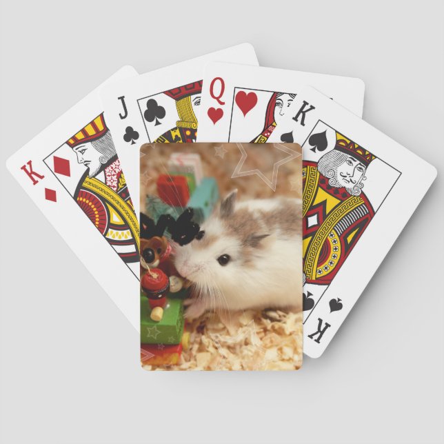 Hammyville - Niedlicher Hamster Spielkarten (Rückseite)