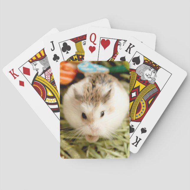 Hammyville - Niedlicher Hamster Spielkarten (Rückseite)