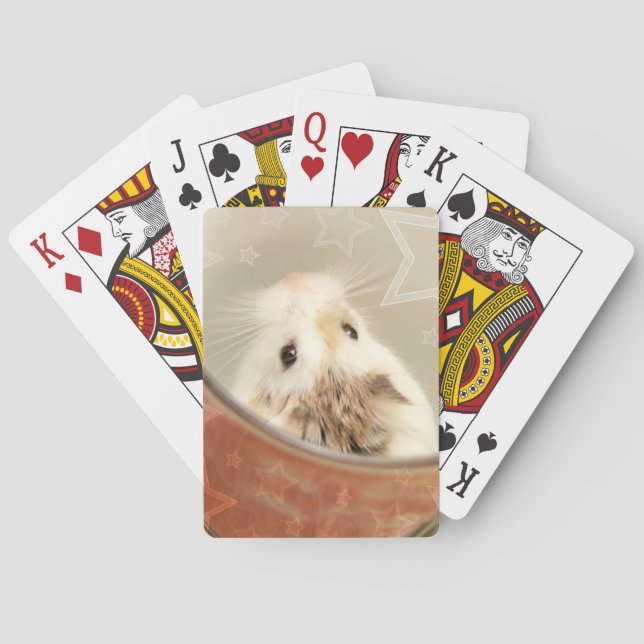 Hammyville - Niedlicher Hamster Spielkarten (Rückseite)