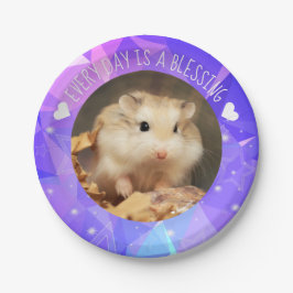 Hammyville - Niedlicher Robo Hamster Blessing Pappteller