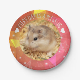 Hammyville - Niedlicher Robo Hamster Blessing Pappteller
