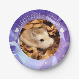 Hammyville - Niedlicher Robo Hamster Blessing Pappteller