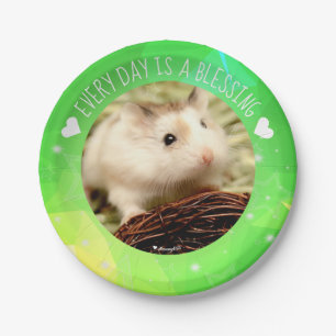 Hammyville - Niedlicher Robo Hamster Blessing Pappteller