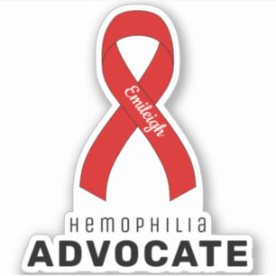 Hämophilie Advocate Vinyl Sticker