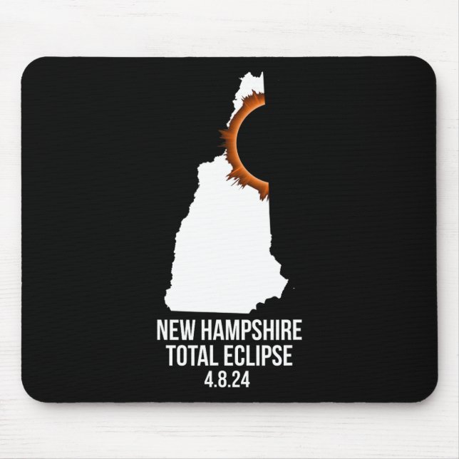 Hampshire Eclipse Idea Men#39;s New Hampshire Tota Mousepad (Vorne)