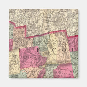 Hampshire & Hampden Landkreises Magnet