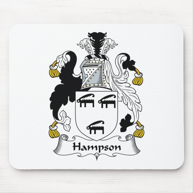 Hampson Familienwappen Mousepad (Vorne)
