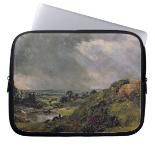 Hampstead Heide, Niederlassungs-Hügel-Teich, 1828 Laptopschutzhülle