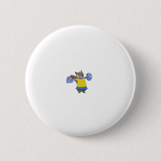 Hampster Cheerleader Button