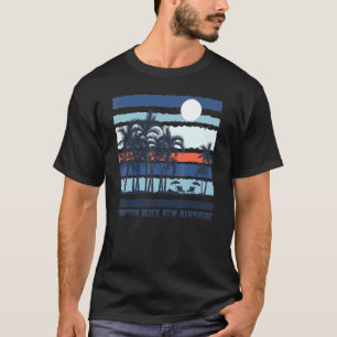 Hampton Beach New Hampshire Summer 70er 80er Beach T-Shirt