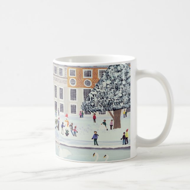 Hampton Court-Palast-Brunnen-Gärten Kaffeetasse (Rechts)