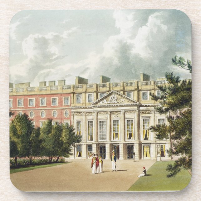 Hampton Court-Palast, 'von der Geschichte des Roy Getränkeuntersetzer (Vorderseite)