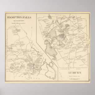 Hampton Falls, Auburn Poster