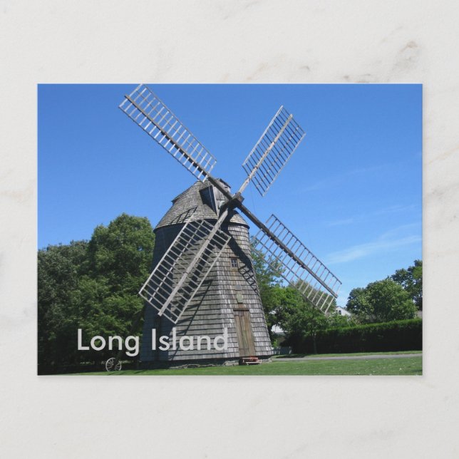 Hamptons, Long Island Postkarte (Vorderseite)