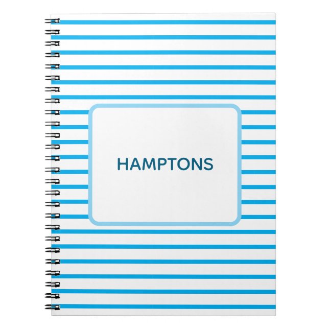 Hamptons Notebook Notizblock (Vorderseite)