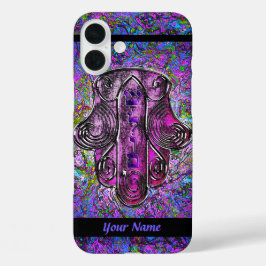 Hamsa Fusion (Personalisiert) iPhone 16 Plus Hülle