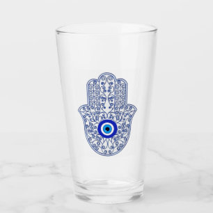 Hamsa Glass Cup Glas