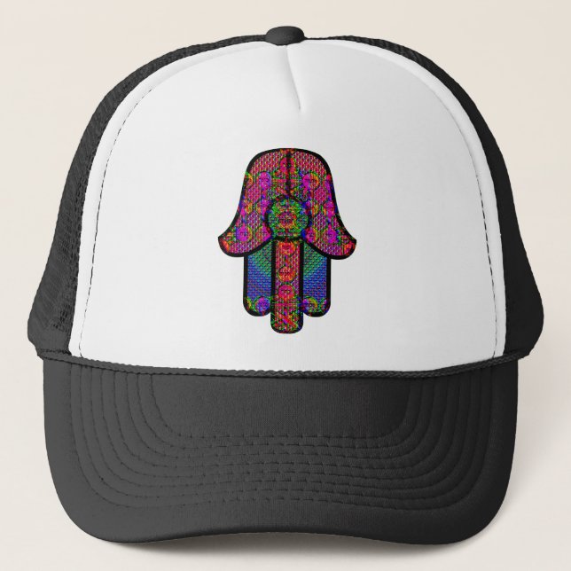 Hamsa/Hamesh Truckerkappe (Vorderseite)