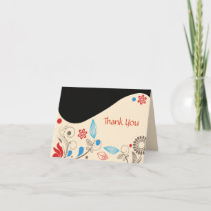 HAMSA HAND Bat Mitzvah Danke Karte