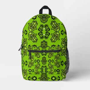 Hamsa-Hand-Schutz-Kunst Bedruckter Rucksack