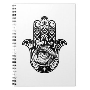 Hamsa Hand Zendoodle Notizblock