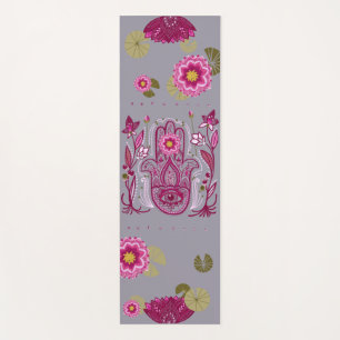 Hamsa HandLotus-Yoga-Matte Yogamatte