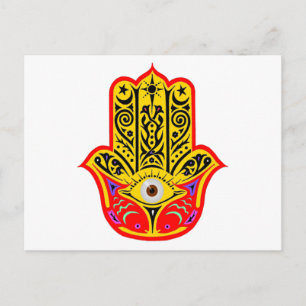 Hamsa - Magic Hamsa Postkarte