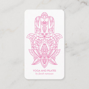Hamsa   PINK Wellness Wellness-Center Massage Yoga Visitenkarte