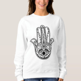 Hamsa-Shirt mit langen Ärmeln Sweatshirt