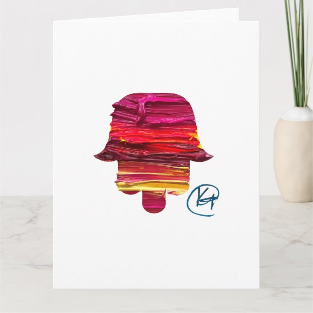 Hamsa Studio Art Dankeskarte (Vorderseite)