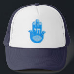 Hamsa Truckerkappe<br><div class="desc">Passen Sie es mit Ihrem eigenen Design an,  oder mit einem von uns.</div>